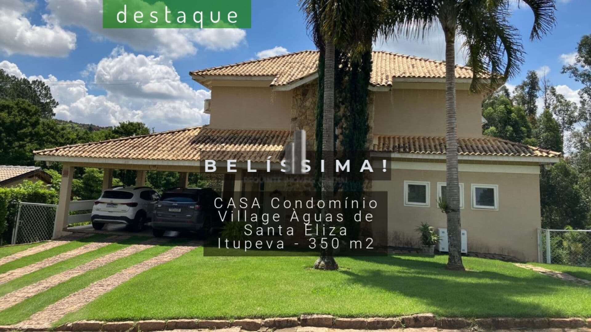 CASA CONDOMÍNIO VILLAGE ÁGUAS DE SANTA ELIZA ITUPEVA VENDA