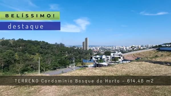 TERRENO CONDOMÍNIO BOSQUE DO HORTO JUNDIAÍ VENDA
