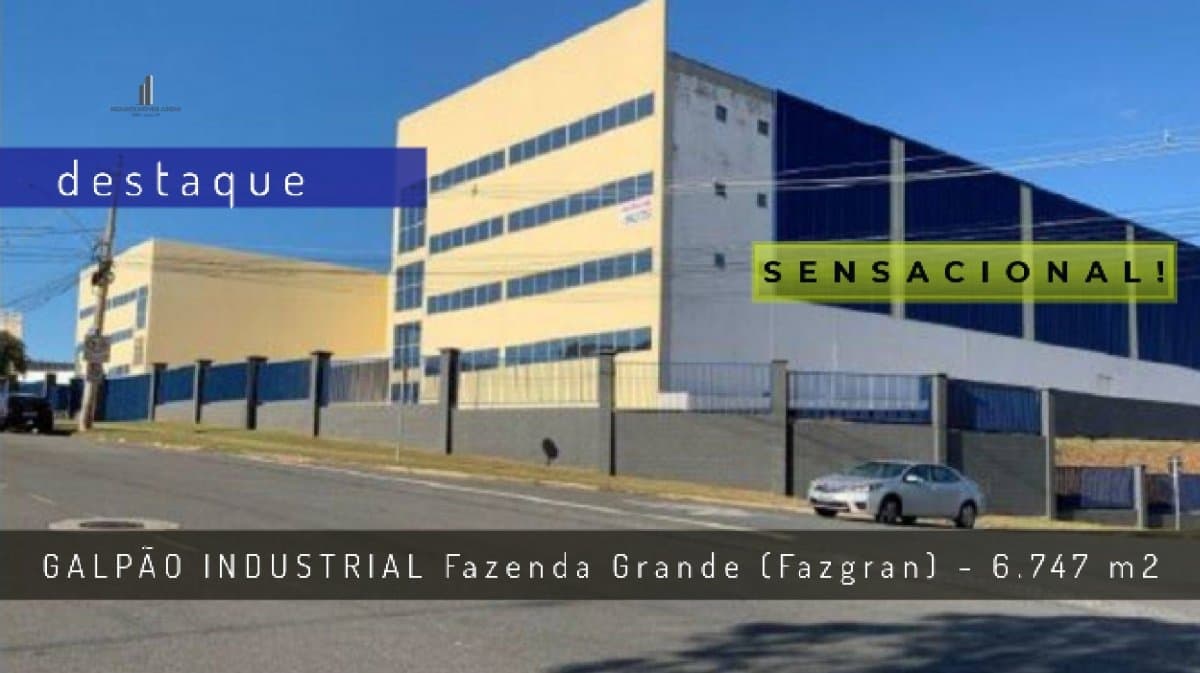 Galpão/Pavilhão Industrial para Aluguel em Fazenda Grande Jundiaí-SP