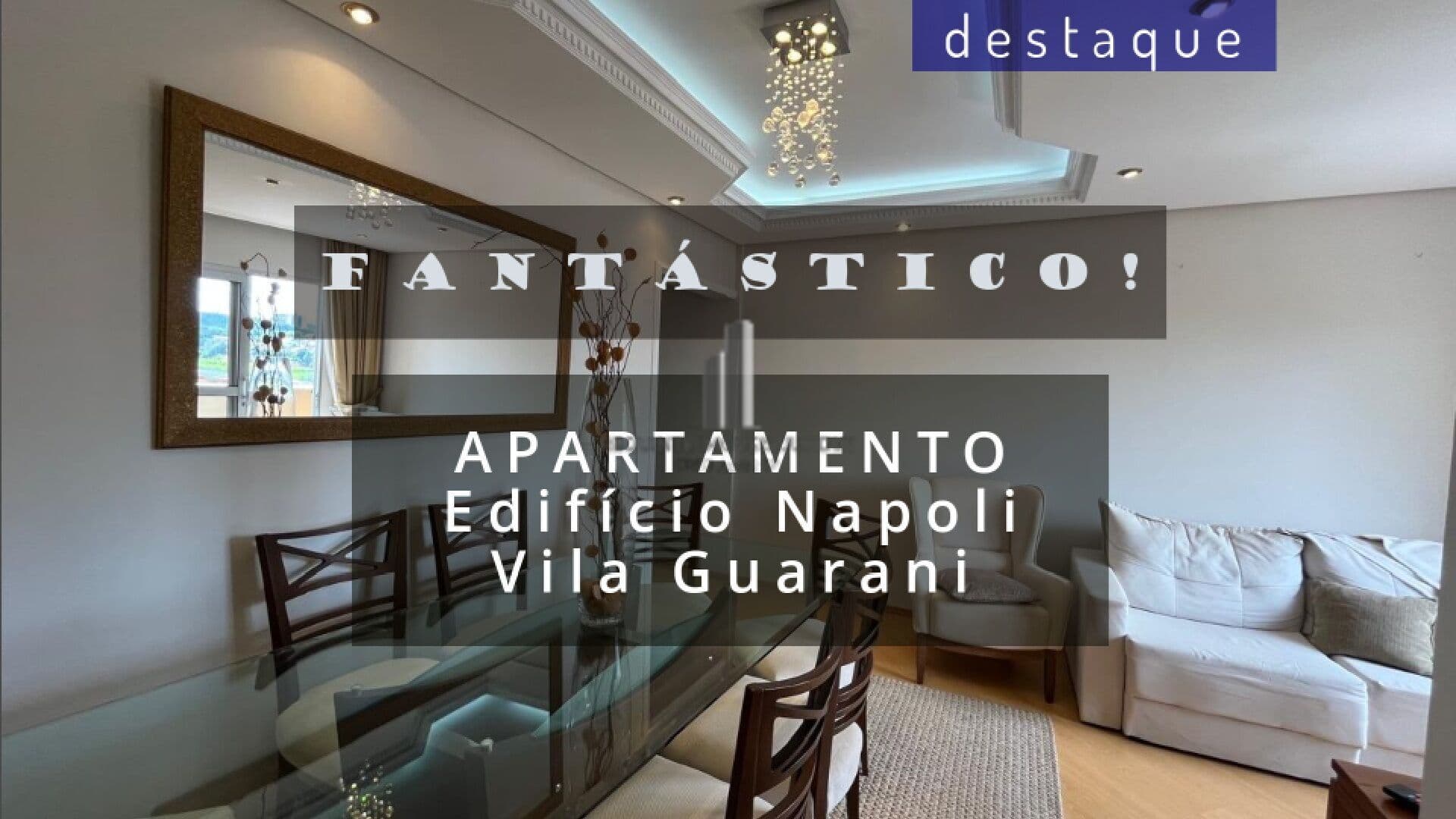 APARTAMENTO PARA VENDA NO CONDOMÍNIO NAPOLI VILA GUARANI JUNDIAI