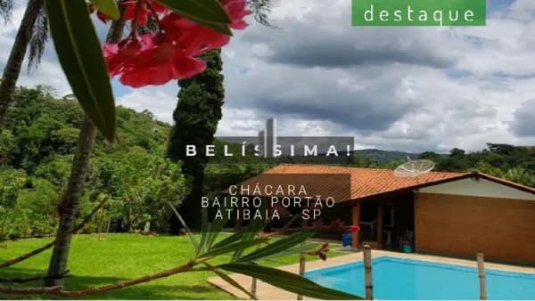 CHÁCARA BAIRRO PORTÃO ATIBAIA VENDA