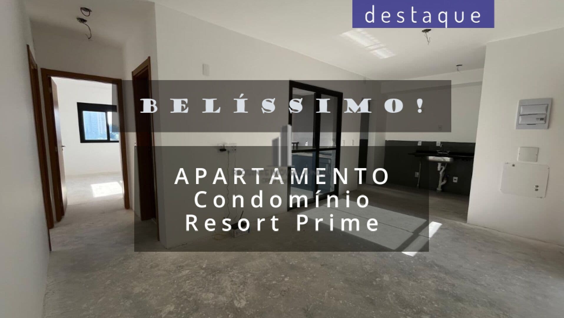 APARTAMENTO PARA VENDA NO CONDOMÍNIO RESORT PRIME JUNDAÍ