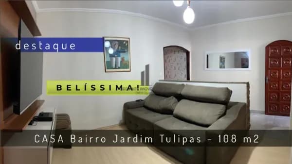 CASA BAIRRO JARDIM TULIPASJUNDIAI VENDA