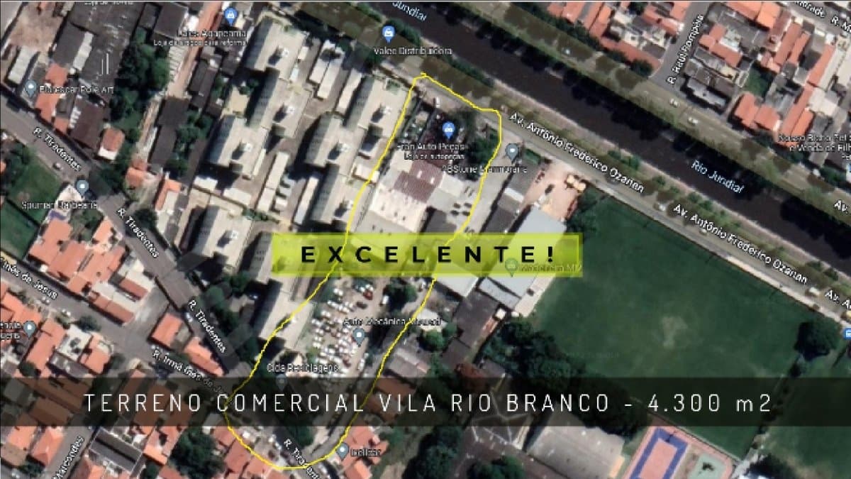 Terreno para Venda em Vila Rio Branco Jundiaí-SP