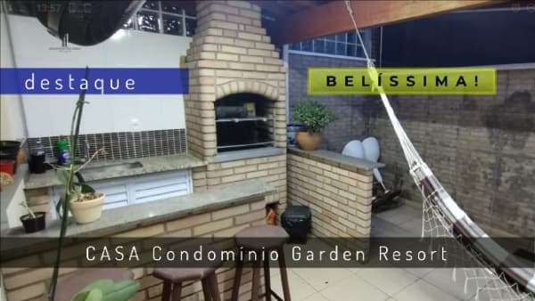 CASA RESIDENCIAL CONDOMÍNIO GARDEN RESORT JD SHANGAI JUNDIAI VENDA
