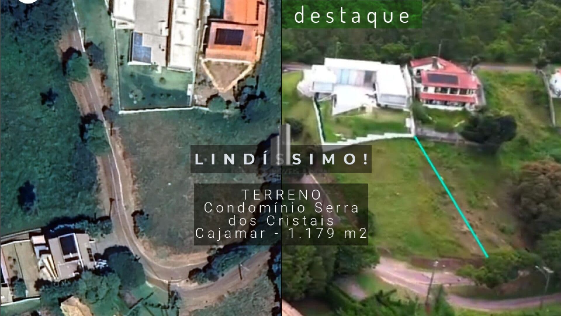 TERRENO CONDOMÍNIO SERRA DOS CRISTAIS CAJAMAR VENDA