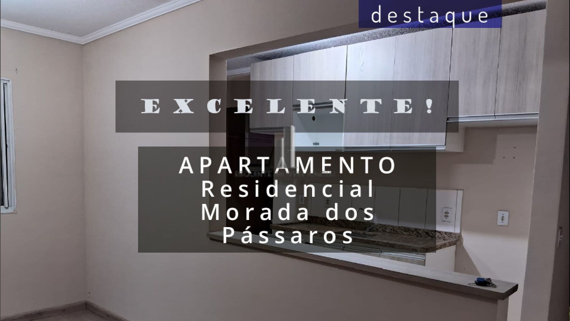 APARTAMENTO PARA VENDA NO RESIDENCIAL MORADA DOS PÁSSAROS JUNDIA