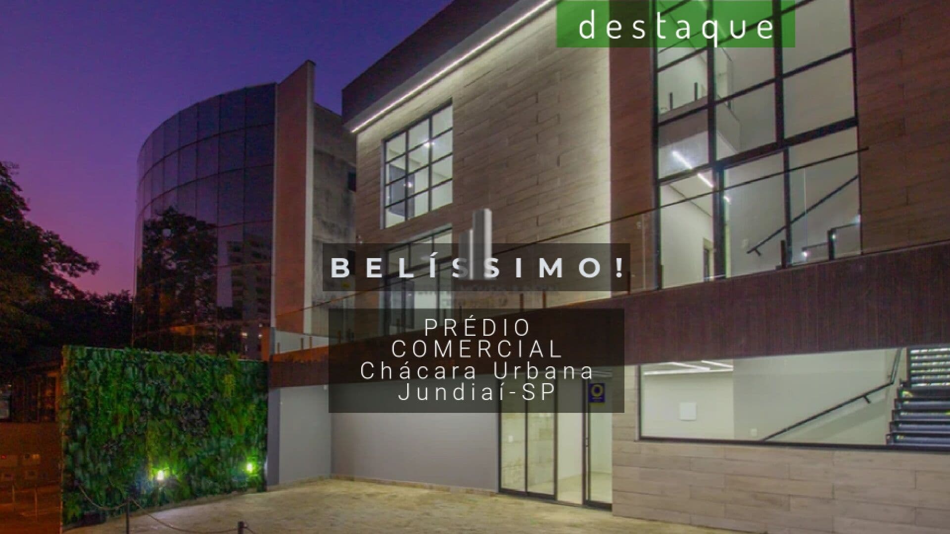 PRÉDIO COMERCIAL CHÁCARA URBANA JUNDIAI VENDA