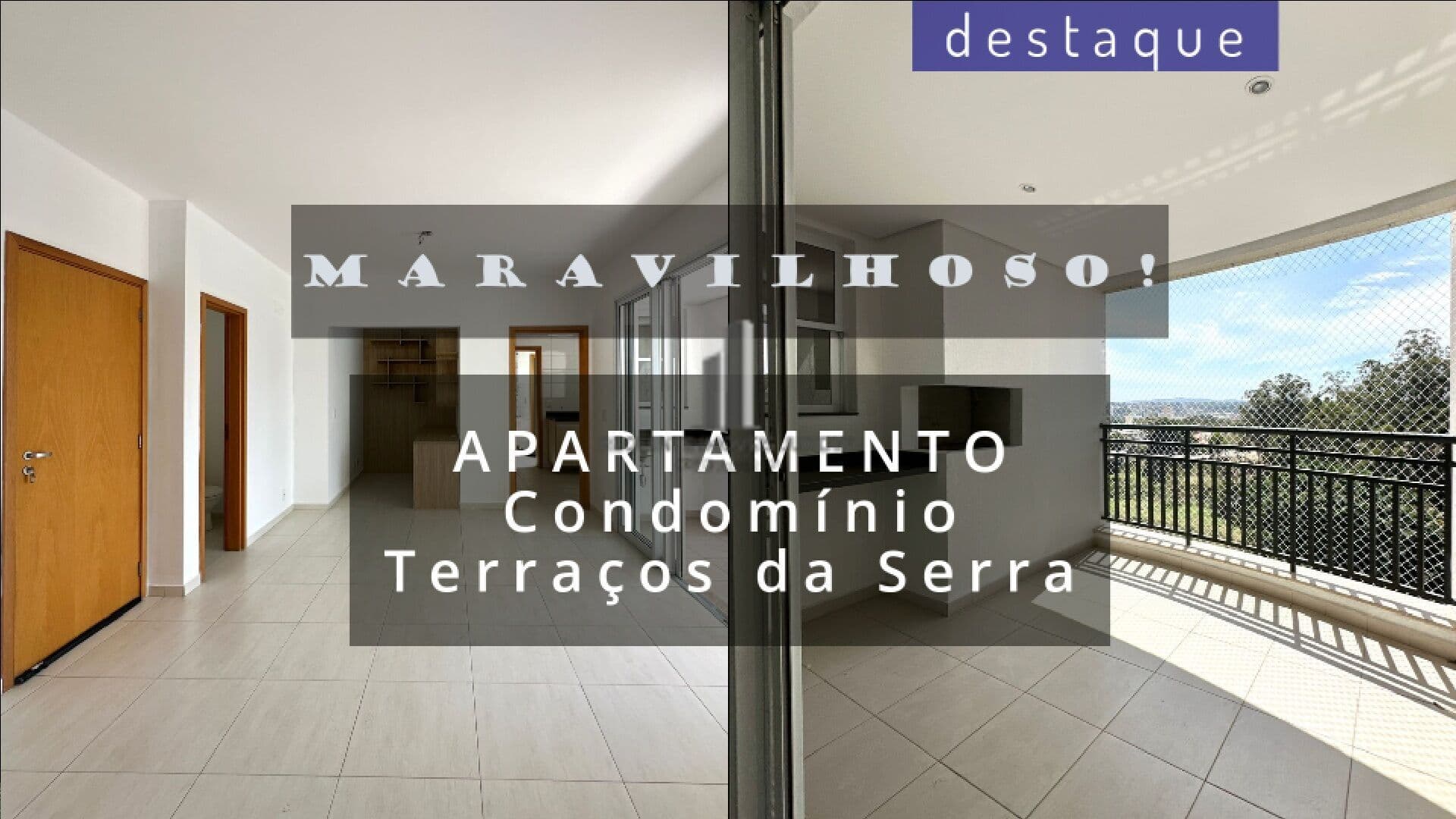 APARTAMENTO PARA VENDA NO CONDOMÍNIO TERRAÇOS DA SERRA JUNDIAI