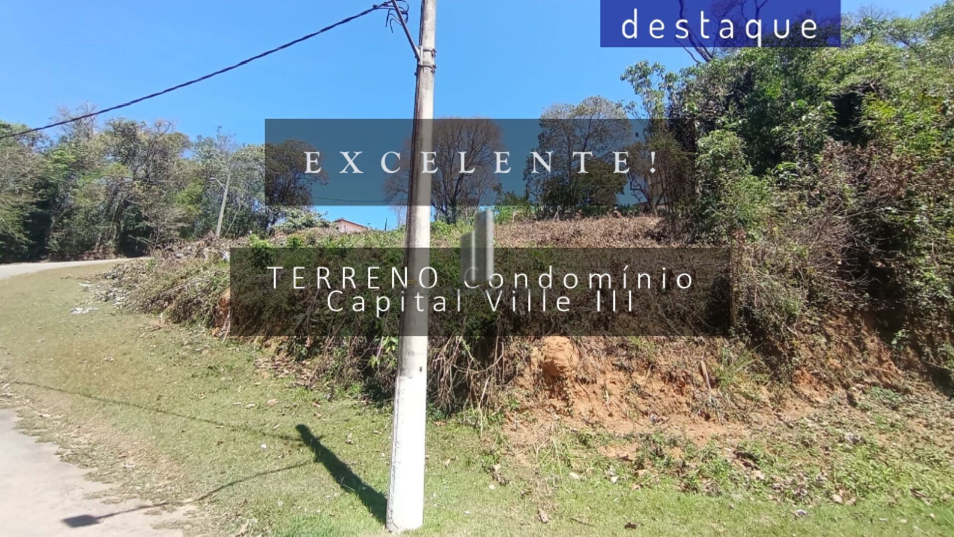TERRENO PARA VENDA NO CONDOMÍNIO CAPITAL VILLE III JUNDIAI