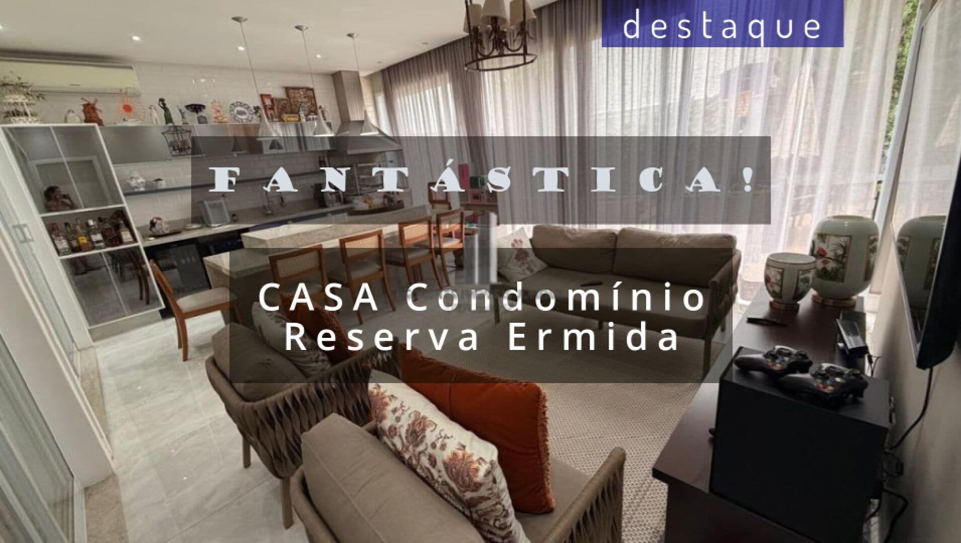 CASA PARA VENDA NO CONDOMÍNIO RESERVA ERMIDA JUNDIAI-SP