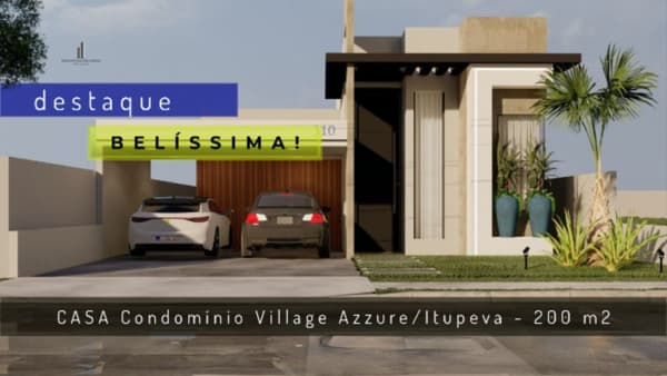 Casa em Condomínio para Venda em Centro Itupeva-SP