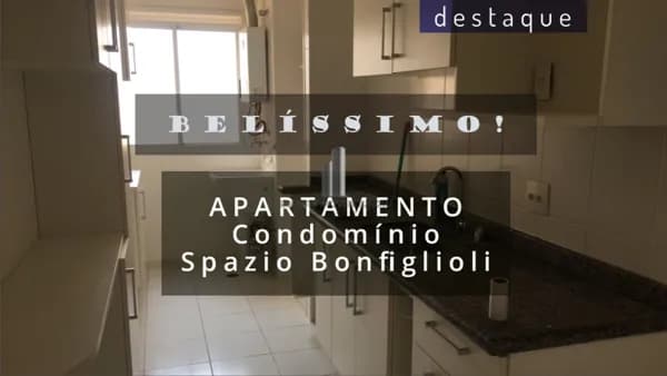 APARTAMENTO PARA VENDA NO SPAZIO BONFIGLIOLI JUNDIAÍ