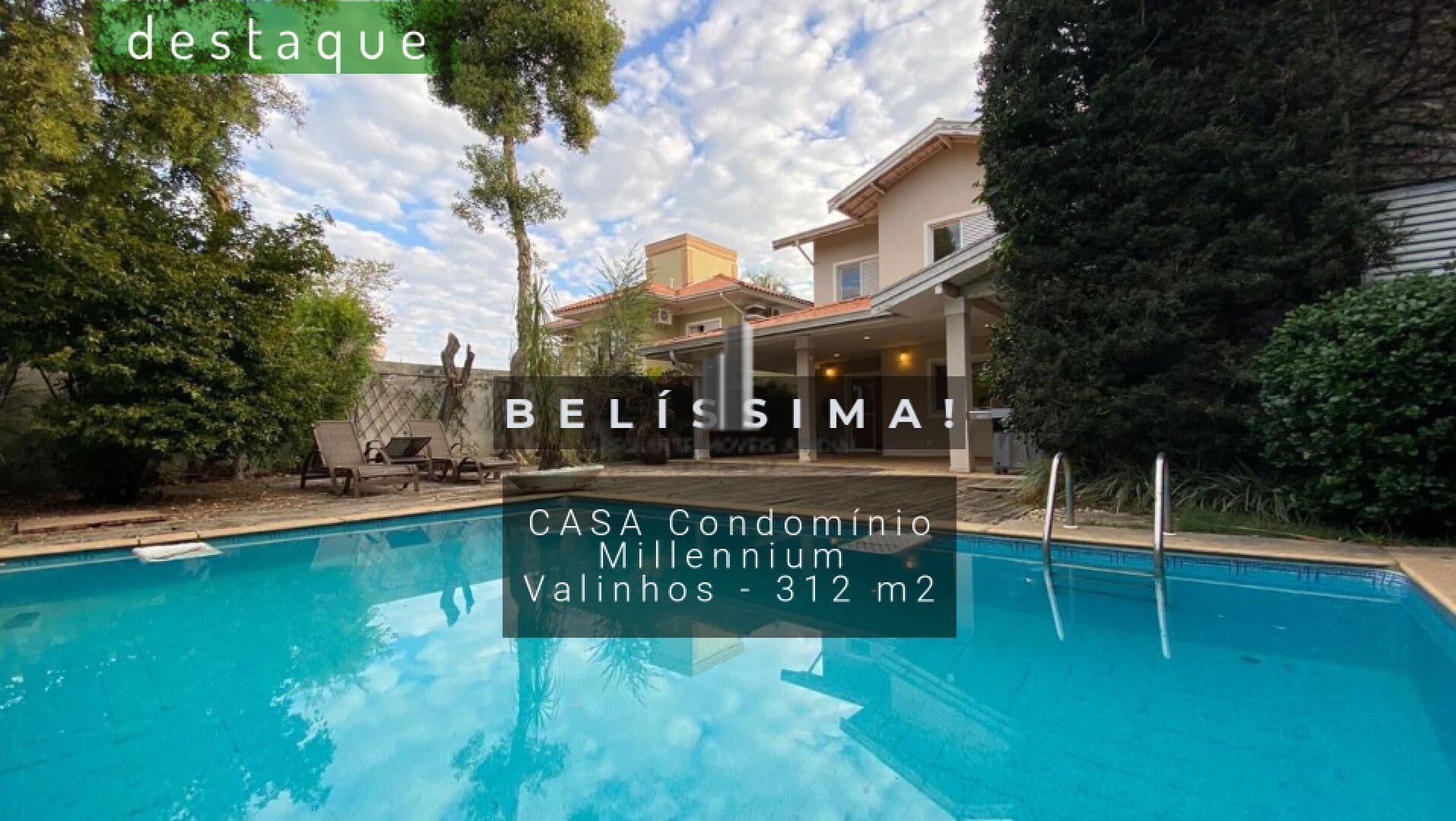CASA CONDOMÍNIO MILLENNIUM VALINHOS VENDA