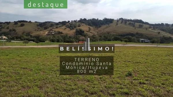 TERRENO CONDOMÍNIO SANTA MÔNICA ITUPEVA VENDA