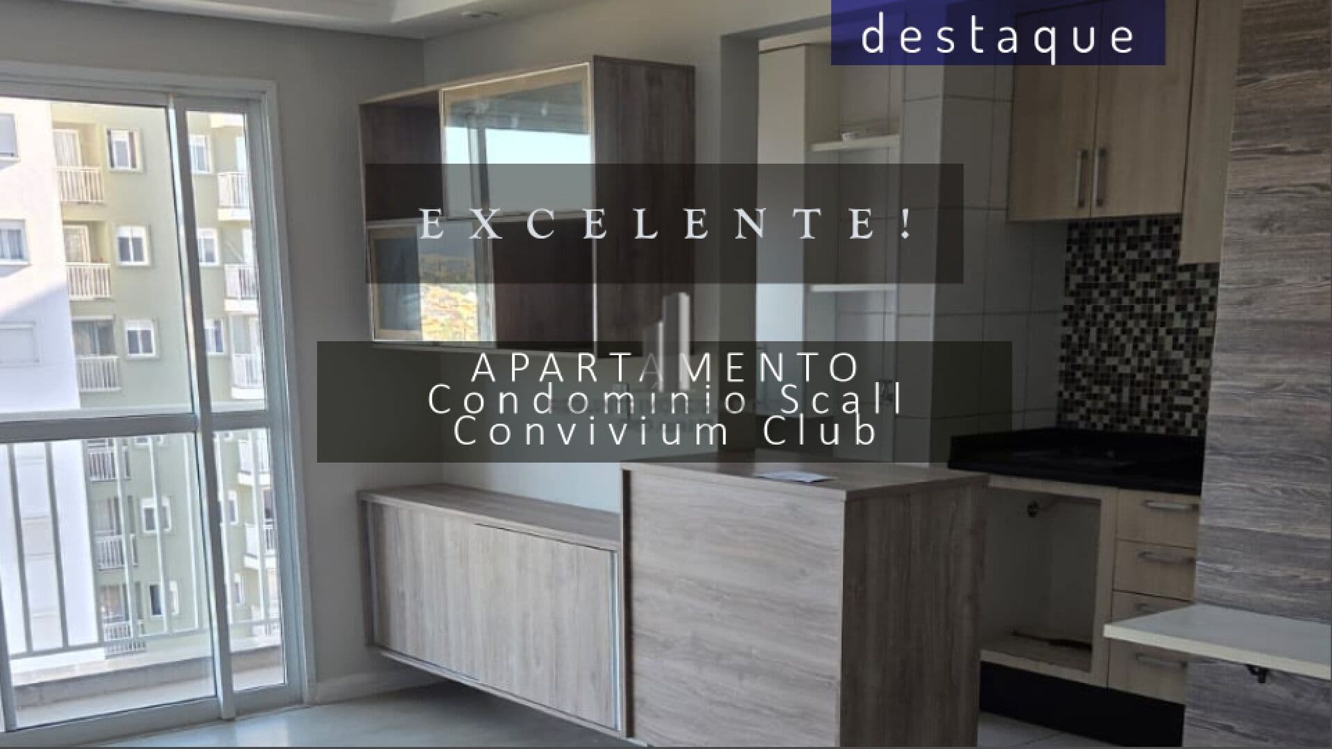 APARTAMENTO PARA VENDA NO CONDOMÍNIO SCALLA CONVIVIUM CLUB JUNDIAI
