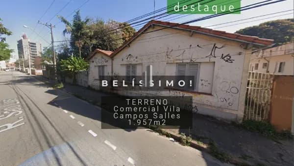 TERRENO COMERCIAL/RESIDENCIAL VILA CAMPOS SALLES JUNDIAÍ VENDA