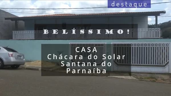 CASA PARA VENDA NO BAIRRO CHÁCARA DO SOLAR