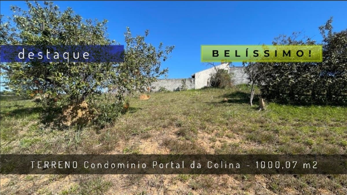 Terreno para Venda em Loteamento Portal da Colina Jundiaí-SP