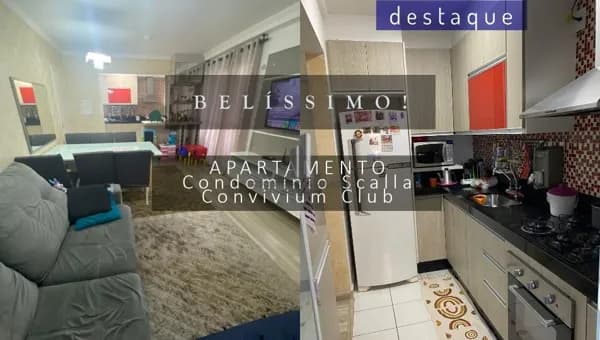 APARTAMENTO PARA VENDA NO CONDOMÍNIO SCALLA CONVIVIUM CLUB JUNDIAI