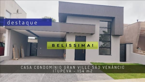 Casa em Condomínio para Venda em Centro Itupeva-SP