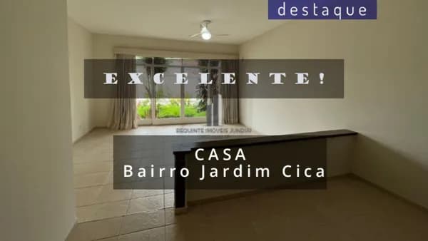 CASA PARA VENDA NO BAIRRO JARDIM CICA EM JUNDIAI