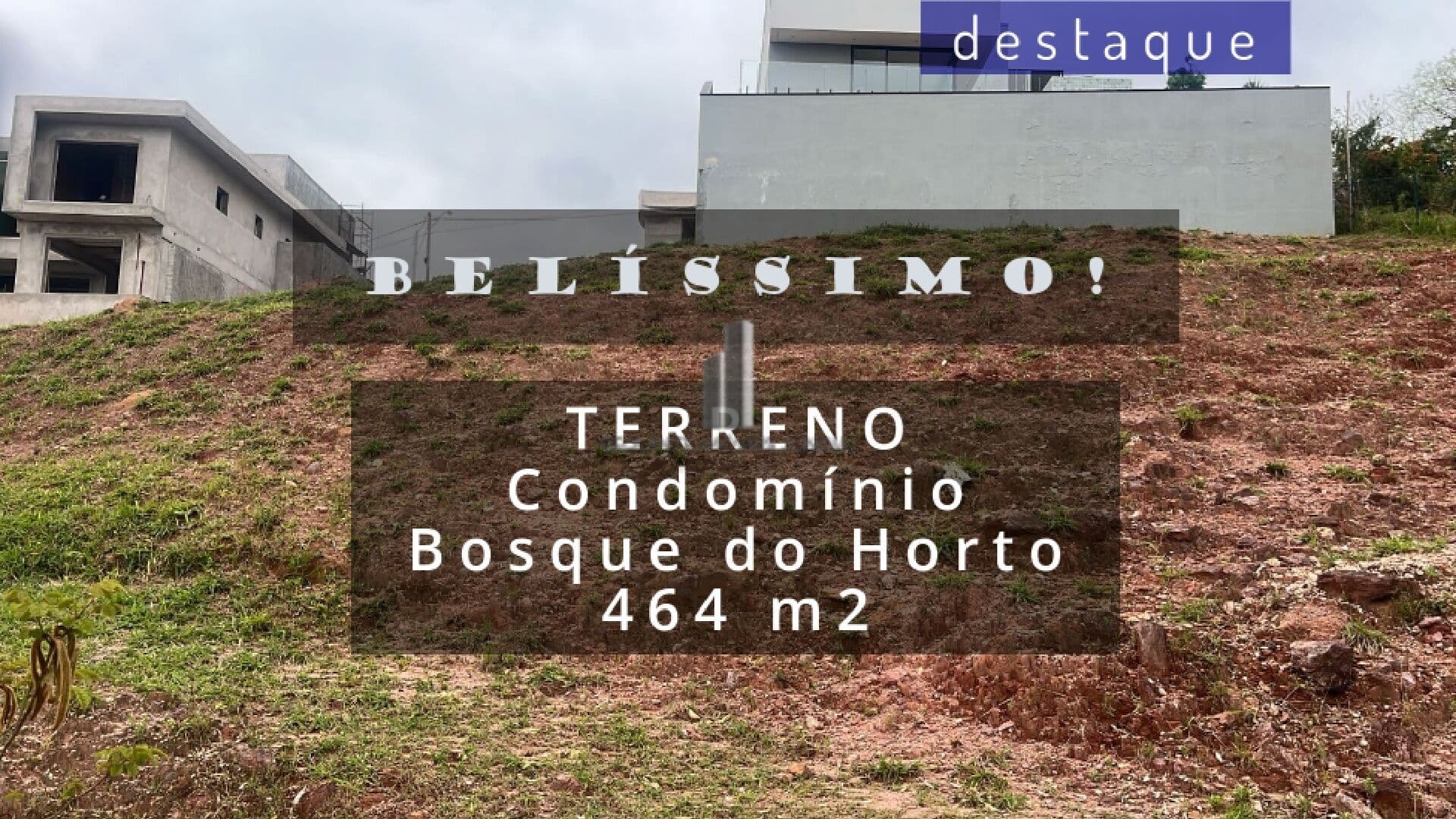 TERRENO PARA COMPRA NO CONDOMÍNIO BOSQUE DO HORTO JUNDIAÍ