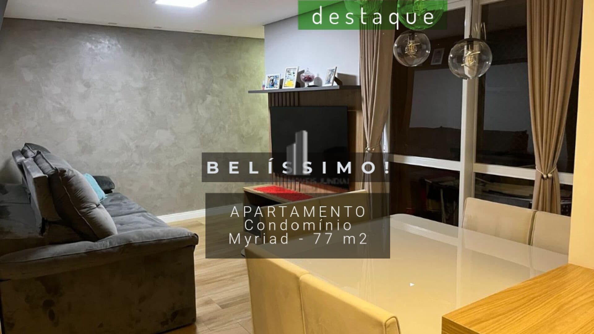 APARTAMENTO MYRIAD PARQUE RESIDENCIAL CLUBE ENGORDADOURO JUNDIAI VENDA