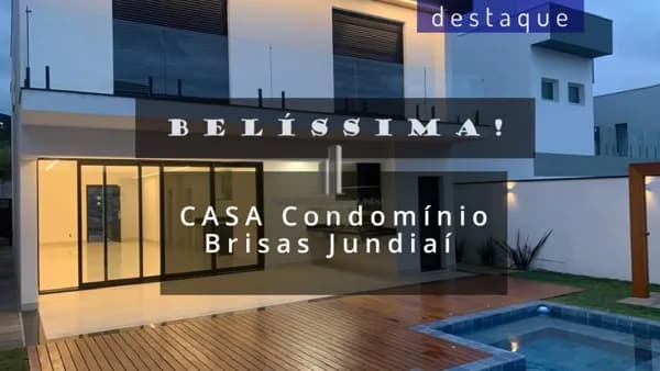 CASA CONDOMÍNIO BRISAS JUNDIAI JARDIM NOVO MUNDO VENDA