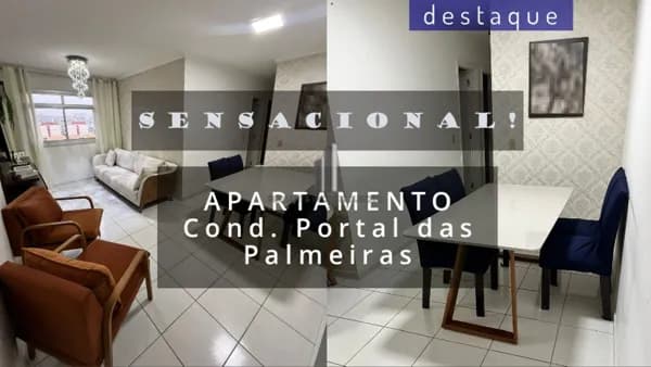 APARTAMENTO PARA VENDA NO CONDOMÍNIO PORTAL DAS PALMEIRAS JD. SHANGAI JUNDIAI