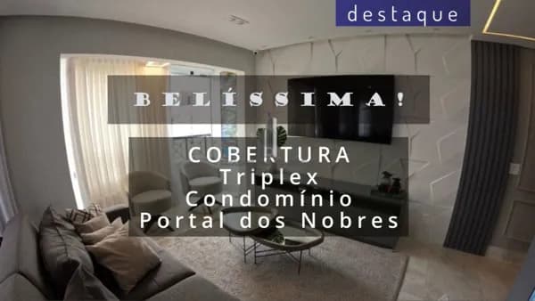 COBERTURA TRIPLEX PARA VENDA NO CONDOMÍNIO PORTAL DOS NOBRES ANHANGABAU JUNDIAI