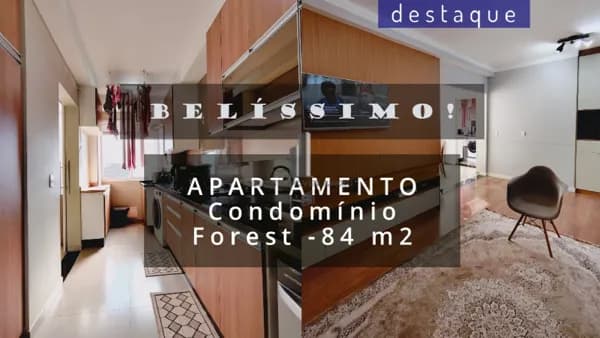 APARTAMENTO PARA VENDA NO CONDOMÍNIO FOREST JD ANA MARIA JUNDIAÍ