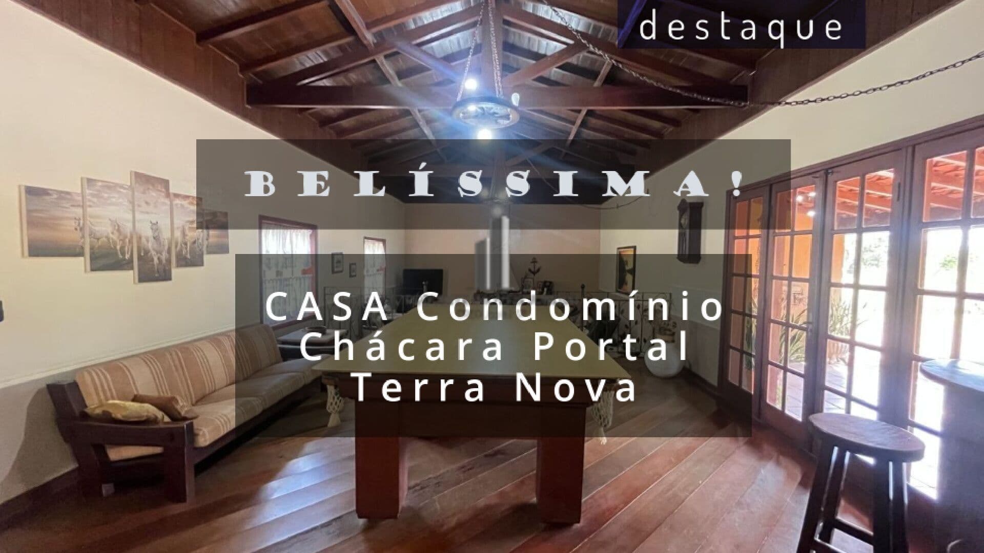 CASA CONDOMÍNIO CHÁCARA PORTAL TERRA NOVA JUNDIAI VENDA