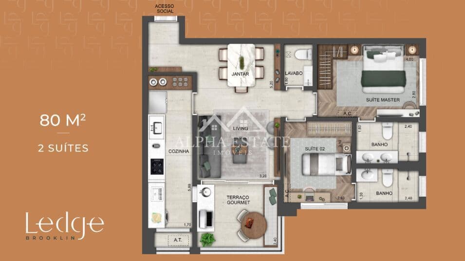 Apartamento no Brooklyn
