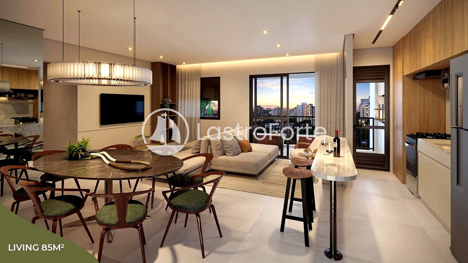 Apartamento, 85m2, 2 suítes e lavabo à venda no Jardim Tupanci, Barueri