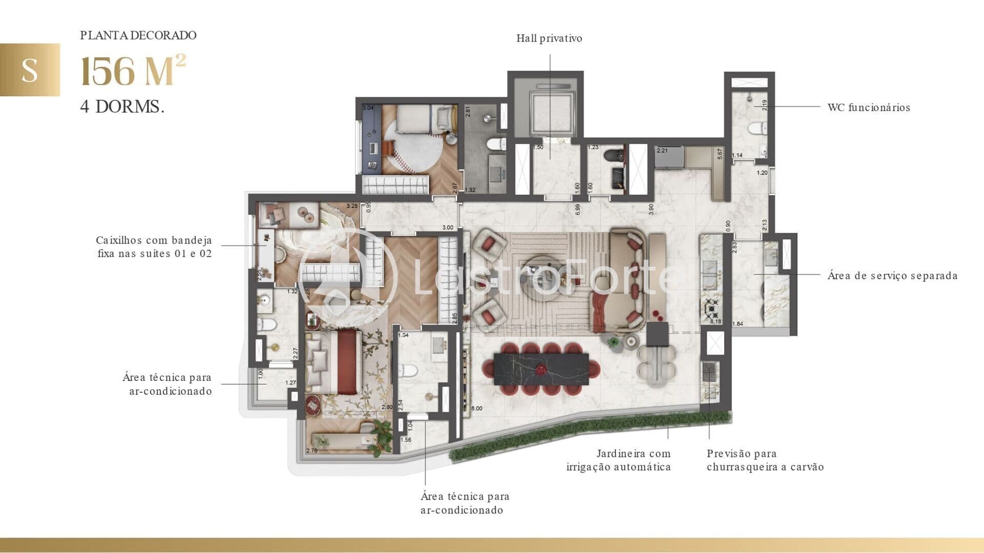 Apartamento 156m2, 3 suítes, 2 vagas à venda no Paraíso, São Paulo.