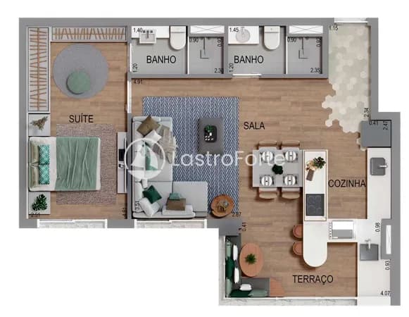 Apartamento em Barueri - Jardim Esperança
