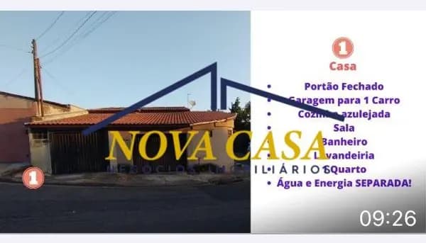 Casa à venda no bairro Jardim Residencial Granja Machado em Limeira/SP