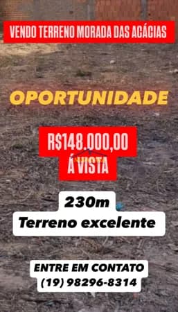 Lote/Terreno em Limeira - Residencial Morada das Acácias