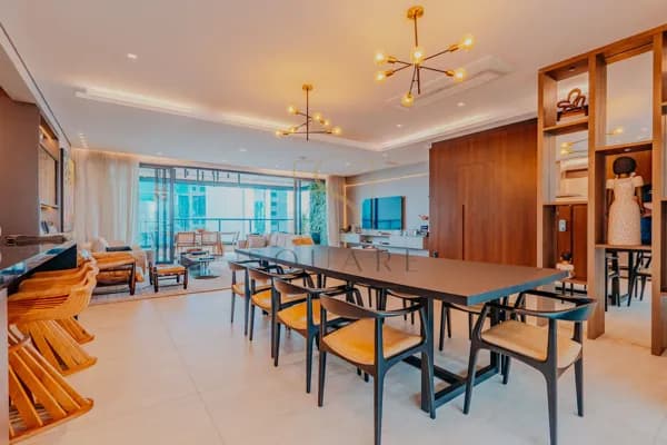 Apartamento Altíssimo Padrão Mobiliado e Decorado - Centro de Alphaville
