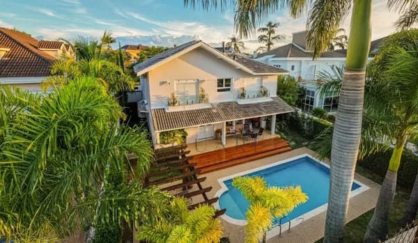 Casa Mobiliada e Decorada no Tamboré 3 | 518 m² | Sofisticação, Tecnologia e Lazer Completo