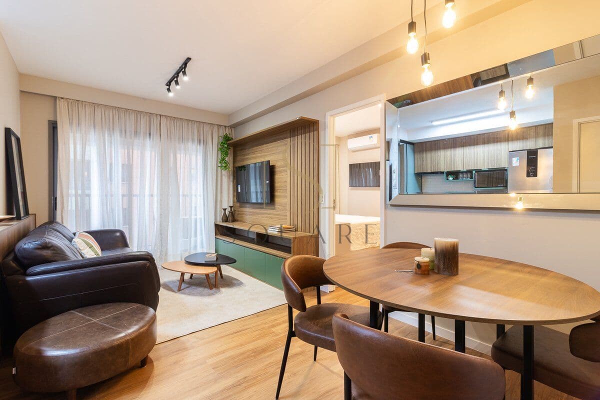 Apartamento mobiliado no Soul Itapecuru, em Alphaville, com 52 m², 1 suíte, varanda e lazer completo. Prédio novo em localização privilegiada, próximo a comércios, serviços e principais acessos da região
