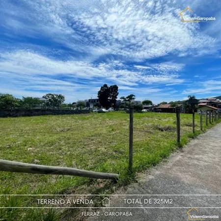 Terreno noBairro Ferraz, Garopaba/SC