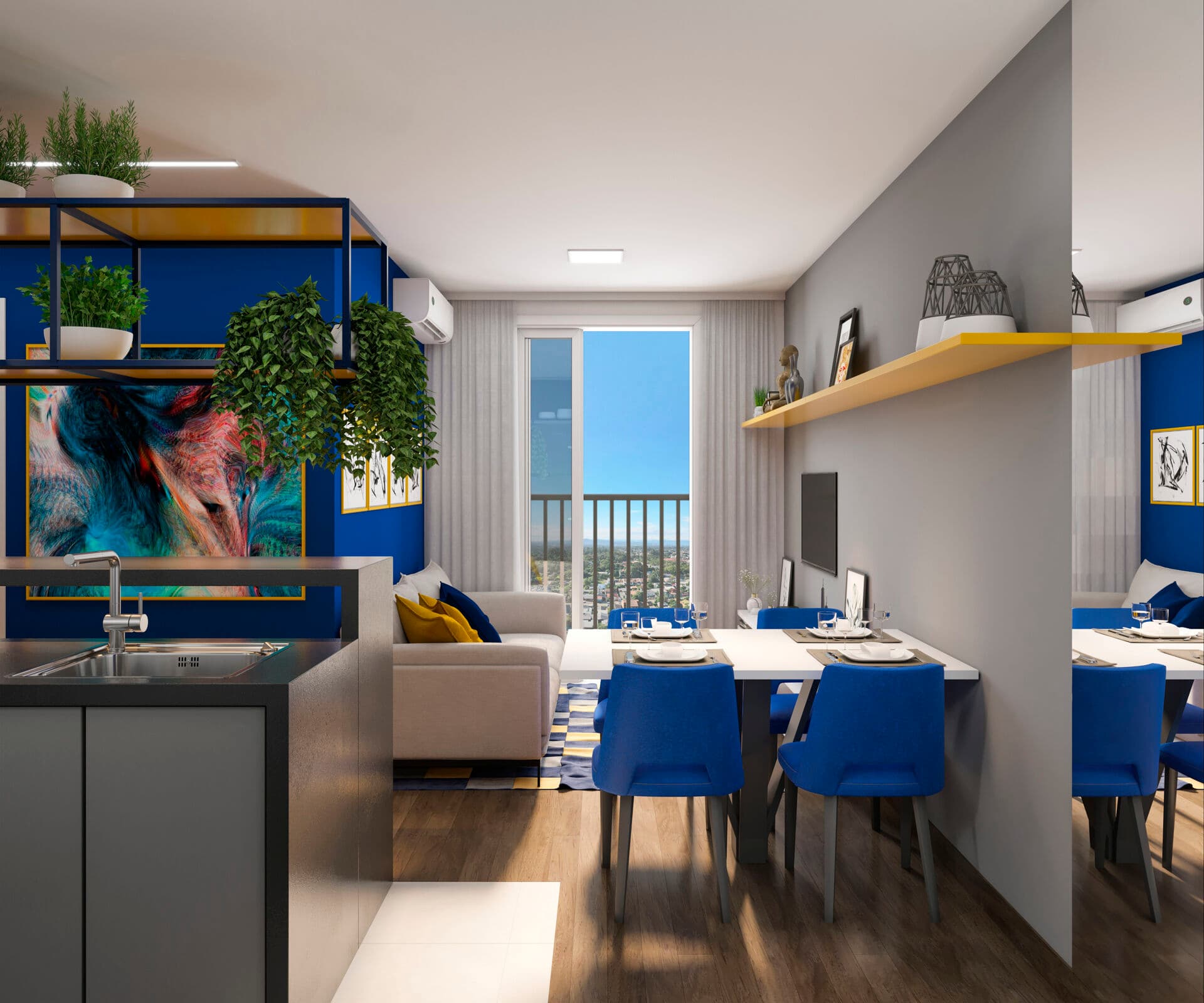 Apartamento 2 dorm com sacada em Feitoria, São Leopoldo/RS