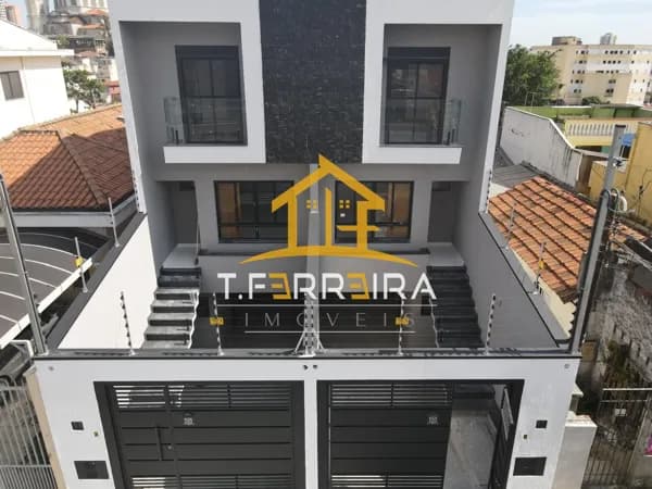 Lindo Sobrado Frontal de alto padrão com 170m², 3 suítes, Espaço Gourmet e 5 vagas na Vila Formosa!!!