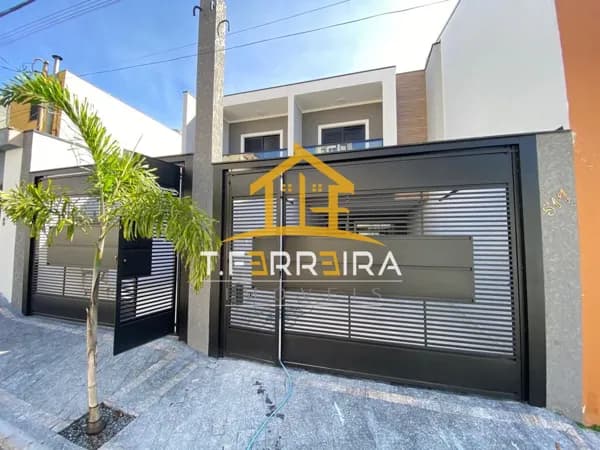 Lindo Sobrado Frontal Geminado com 03 suítes, 02 vagas e Espaço Gourmet no Tatuapé!!!