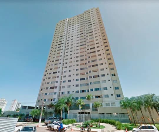 Apartamento 2 quartos sendo 1 suíte com armários próximo ao Shopping Buriti