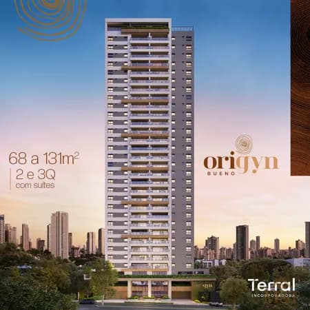 Apartamento 2 quartos no Origyn Bueno