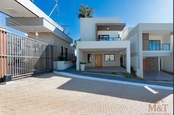 Condomínio fechado de sobrados Condomínio Villagio Di Capri com 3 suítes Aparecida de Goiânia