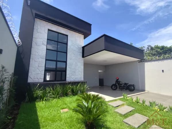 Casa Nova o Setor Recanto do Bosque com 3 quartos